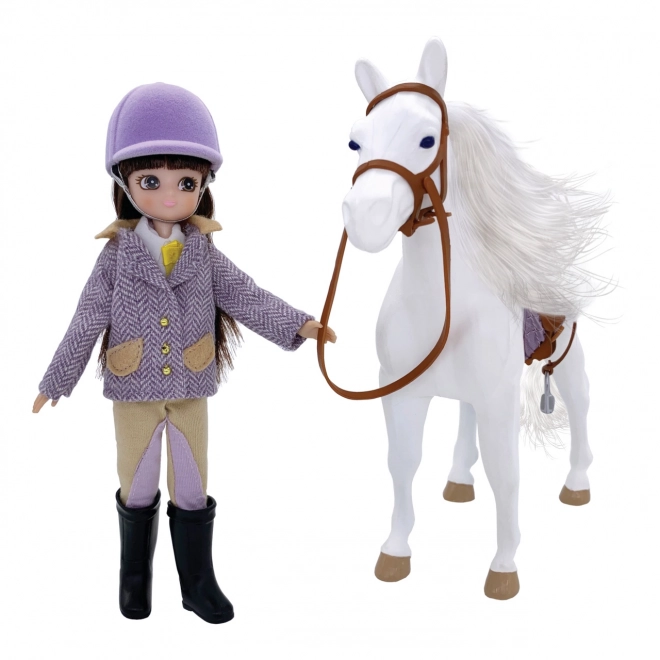 Lottie Poupée cavalière avec cheval