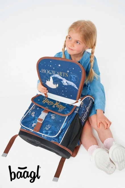 BAAGL 3 SET Zippy Harry Potter Poudlard: cartable, trousse, sac