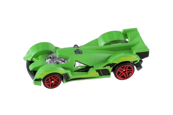 Voitures de course 6pcs métal/plastique 8cm libre à rouler dans une boîte 10,5x27,5x4cm