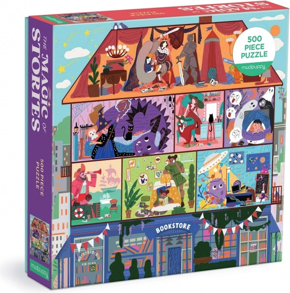 Mudpuppy puzzle La magie des histoires 500 pièces