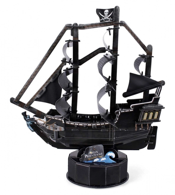 CubicFun Puzzle 3D Voilier Queen Anne's Revenge 100 Pièces