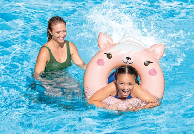 Cercle flottant pour enfants avec animal
