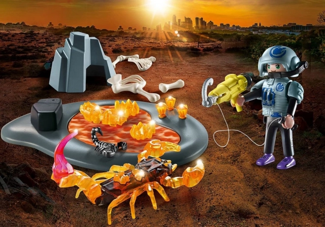 DINO Rise 70909 Pack de Démarrage Combat avec le scorpion de feu
