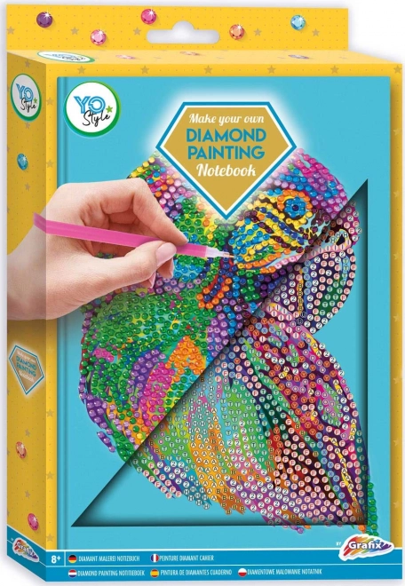 GRAFIX Peinture Diamant Bloc A5 Perroquet