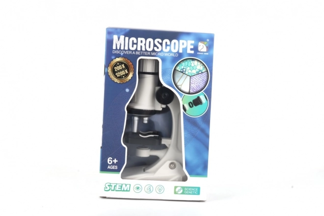 Microscope pour enfants STEM avec agrandissement jusqu'à 1200x