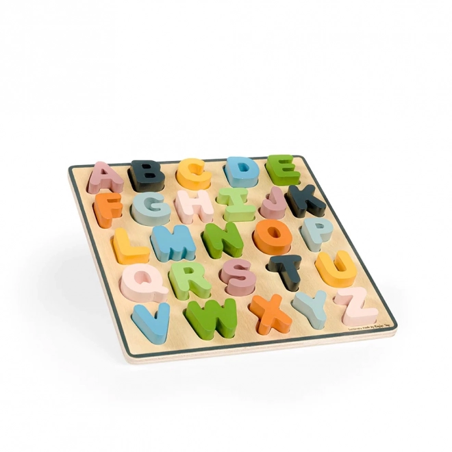 Bigjigs Toys Puzzle en bois grandes lettres - ABC