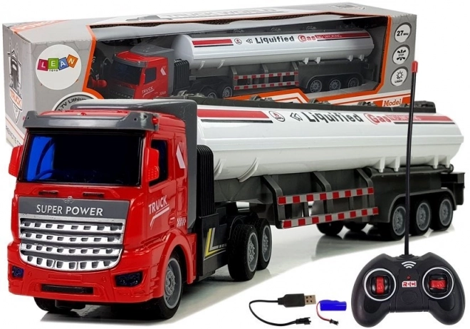 Citerne à gaz télécommandée 1:48 blanche