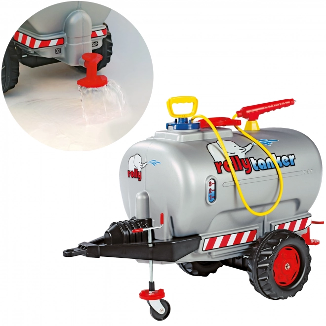 Remorque citerne à eau Rolly Toys avec pulvérisateur et pompe