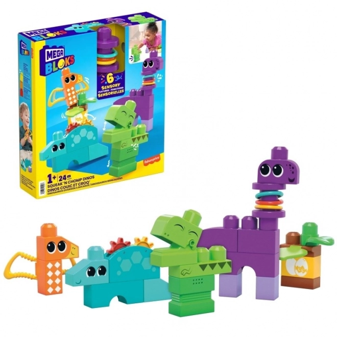Kit de construction activant dinosaures