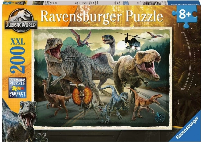 Puzzle Monde Jurassique XXL 200 pièces