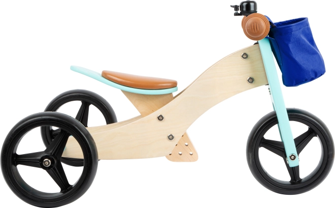 Deux expériences de conduite en une : tricycle et draisienne