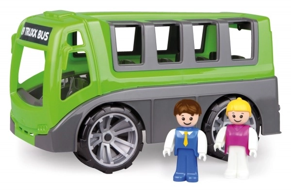 Autobus Truxx avec figurines en plastique 28cm dans une boîte 39x16x22cm 24m+