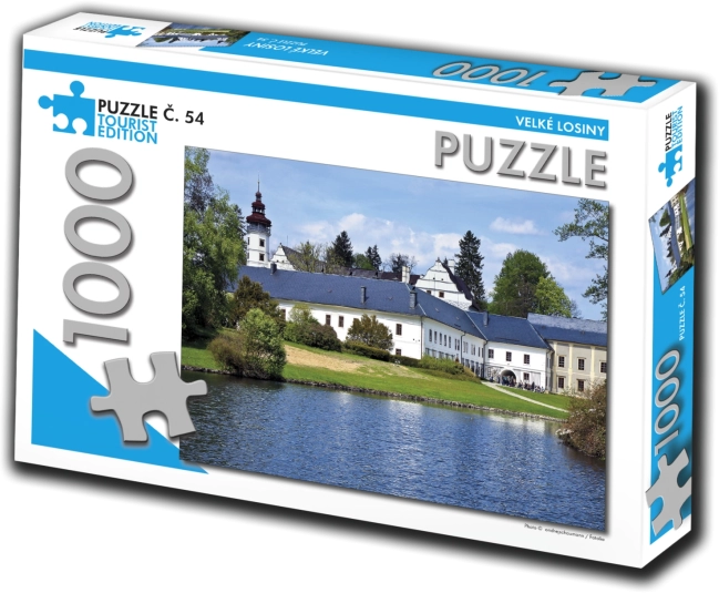 Puzzle Velké Losiny 1000 pièces édition touristique