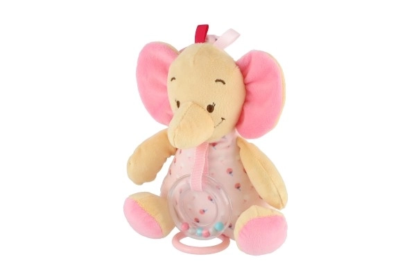 Boîte à musique - éléphant rose 18 cm