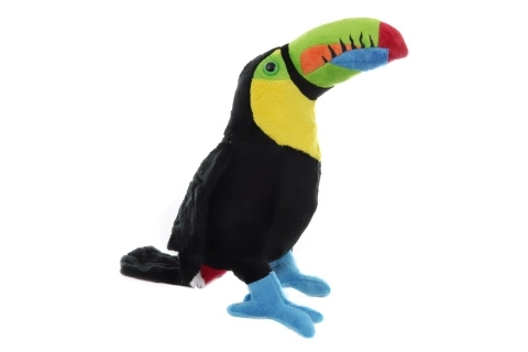 Grand Toucan en peluche à bec court