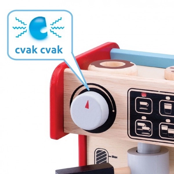 Cafetière en bois Wonderworld