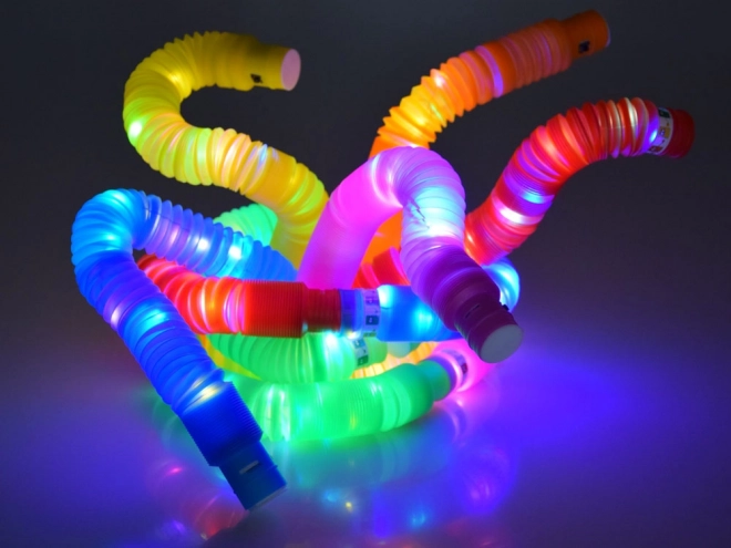 Tubes pop LED lumineux capteurs