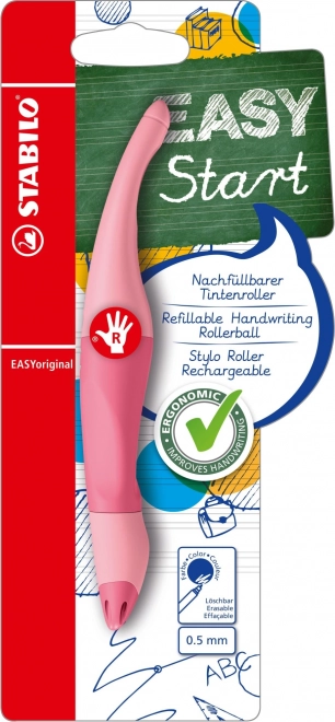 STABILO Stylo EASYoriginal pour droitiers rose pastel