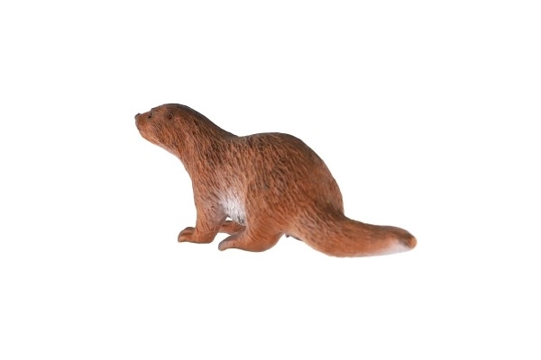 Loutre de rivière plastique zooted 10cm en sachet