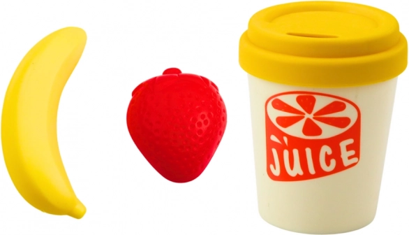 Mixeur Électrique pour Enfants avec Fruits et Tasse - Vert