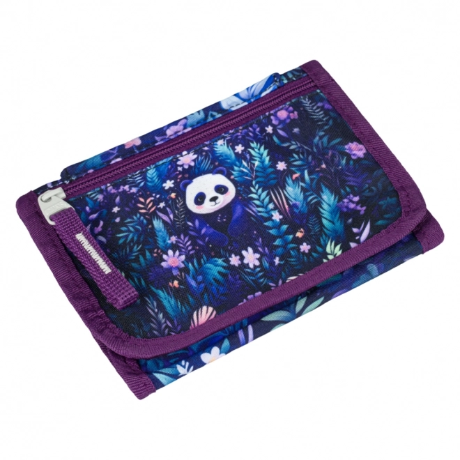 BAAGL Portefeuille pour le cou Jungle Panda