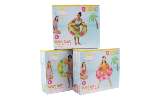 Cercle de natation gonflable avec poignées 107cm