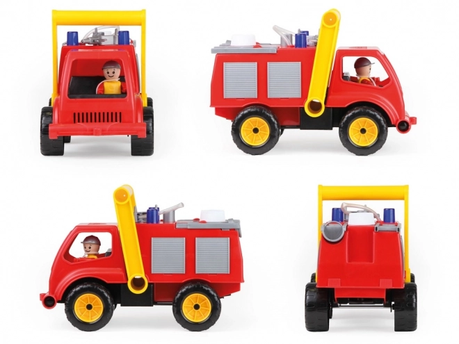 Camion de pompier pulvérisateur avec figurine