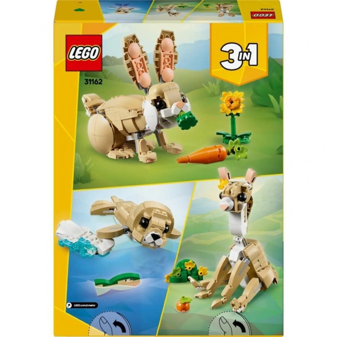 LEGO Creator Lapin Charmant 3 en 1