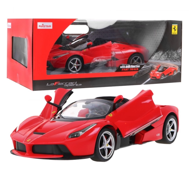 Ferrari LaFerrari Aperta modèle RASTAR 1:14 Voiture télécommandée + Télécommande 2,4 GHz – Rouge