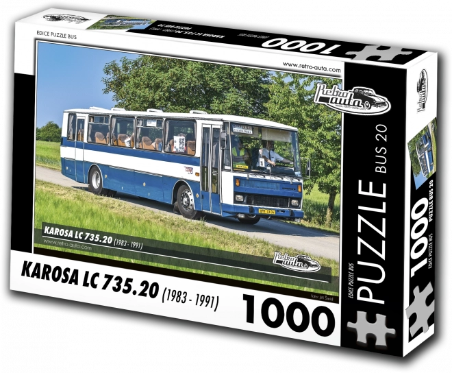 Puzzle Rétro-voitures Karosa LC 735.20 (1983–1997) – 1000 pièces