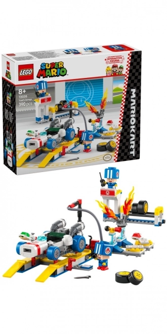 LEGO Super Mario: Mario Kart - Toad et son garage