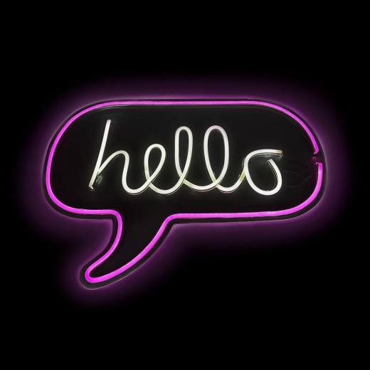 2Kids Toys lampe LED néon Hello