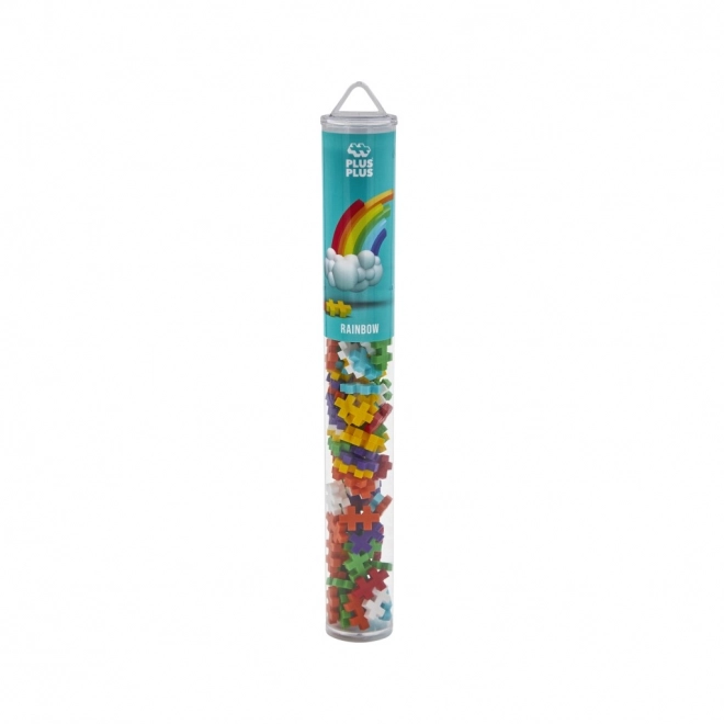 Plus-Plus Rainbow ensemble 100 pcs Tube
