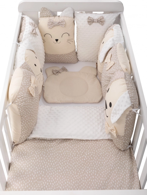 Ensemble de lit Sleep Guardian 12 pièces beige