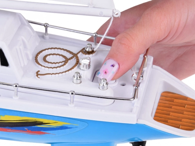 Bateau de plaisance télécommandé amusant pour enfants