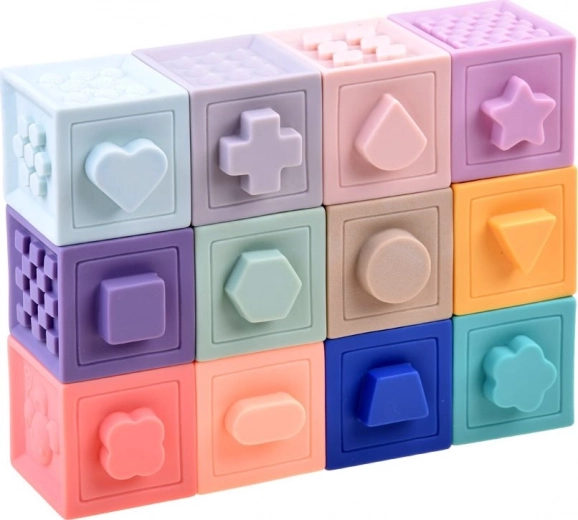 Apprentissage sensoriel avec textures, formes et chiffres