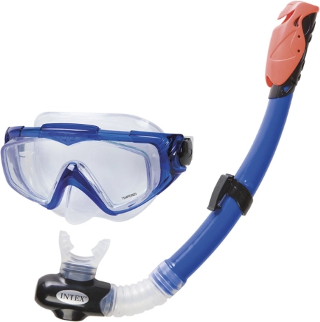 Ensemble de plongée Intex Silicone Aqua Pro