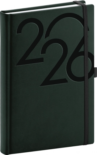 Agenda quotidien Notique Ajax 2026 vert