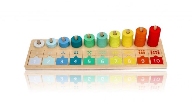 Puzzle en bois Apprenons à compter