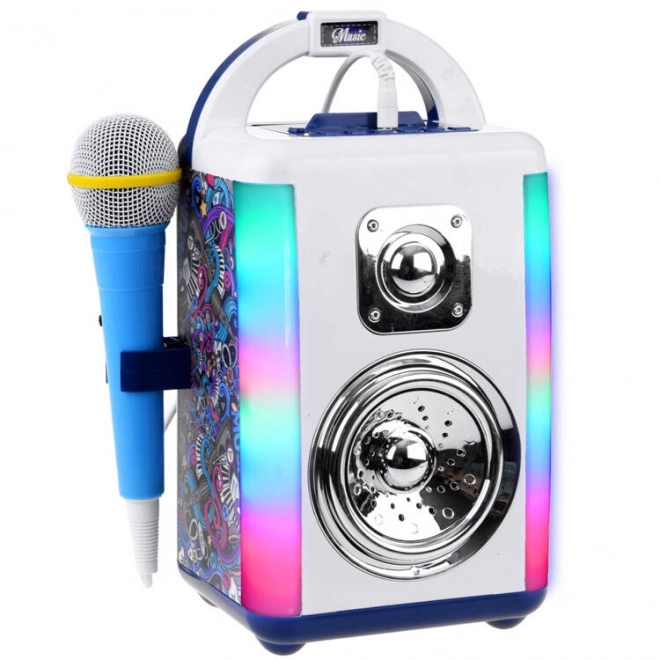 Enceinte sans fil Disco + microphone + Bluetooth pour enfants IN0165