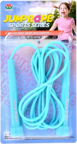 Corde à sauter sportive pastel avec possibilité de réglage