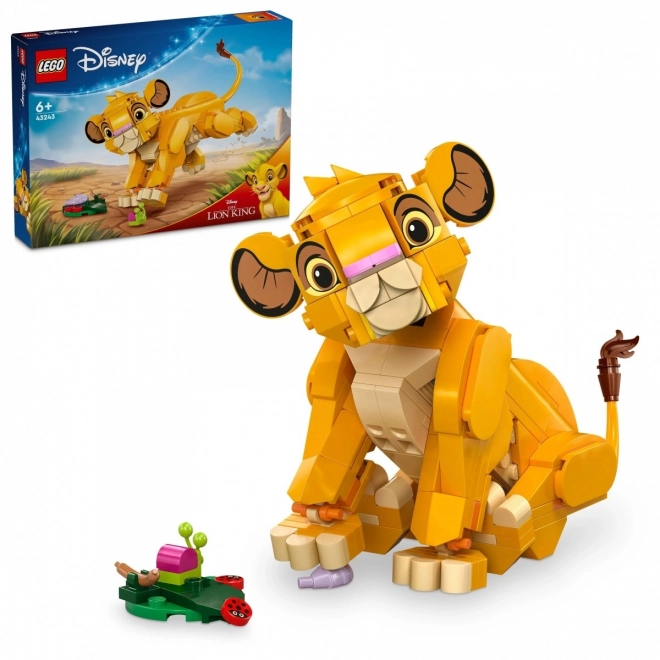LEGO Disney 43243 Jeune Lion Simba du Roi Lion