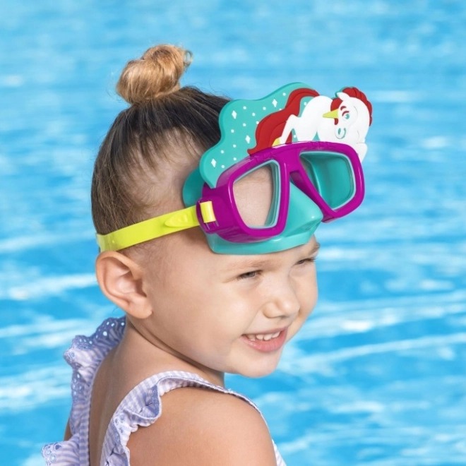 Lunettes de natation pour enfants Licorne Bestway