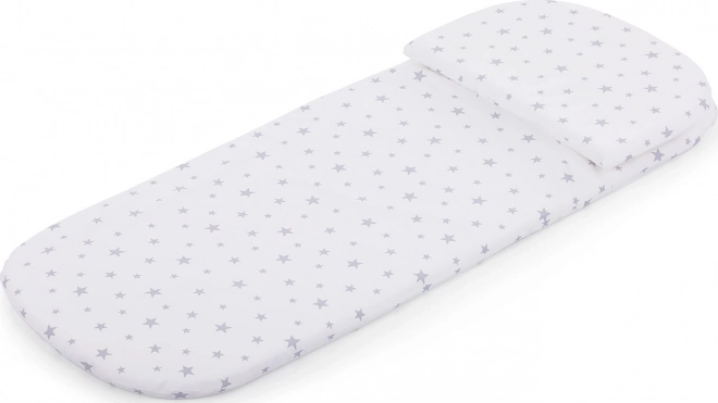 CHIPOLINO Matelas pour landau Étoiles grises