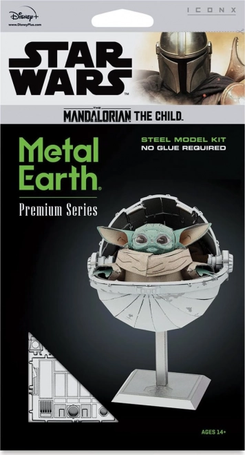 Metal Earth Puzzle 3D Star Wars Mandalorian: L'Enfant