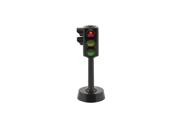 Feu tricolore fonctionnel avec effets lumineux et sonores - 12 cm
