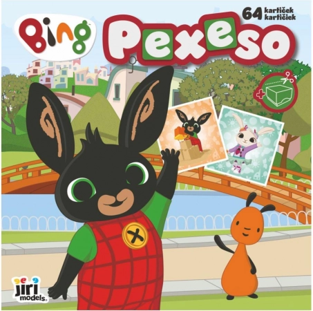 Mémo en cahier Petit Lapin BING – 64 cartes
