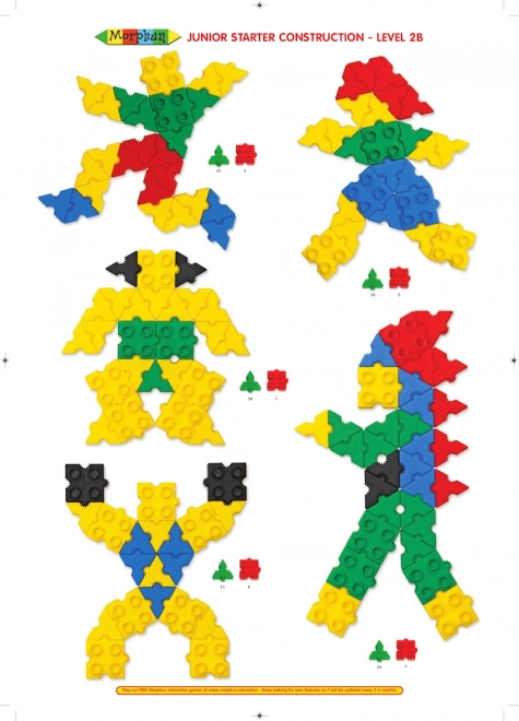 Morphun Starter 600 pcs. ensemble de construction pour enfants