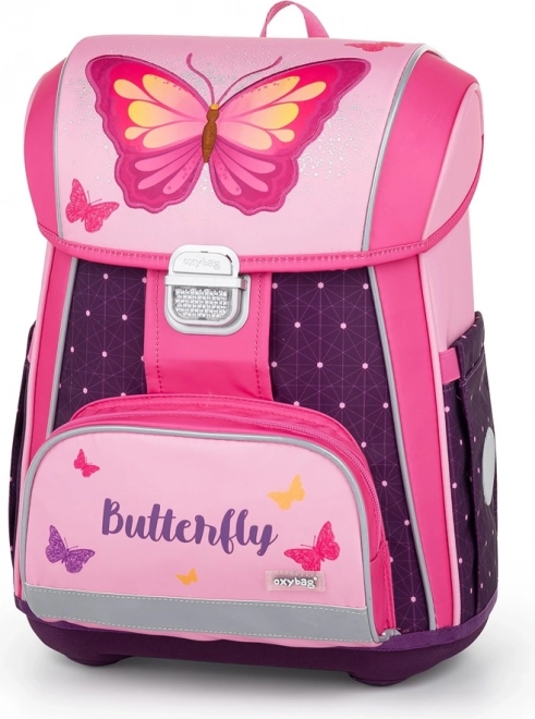 Ensemble scolaire Oxybag Premium Papillon pour enfants