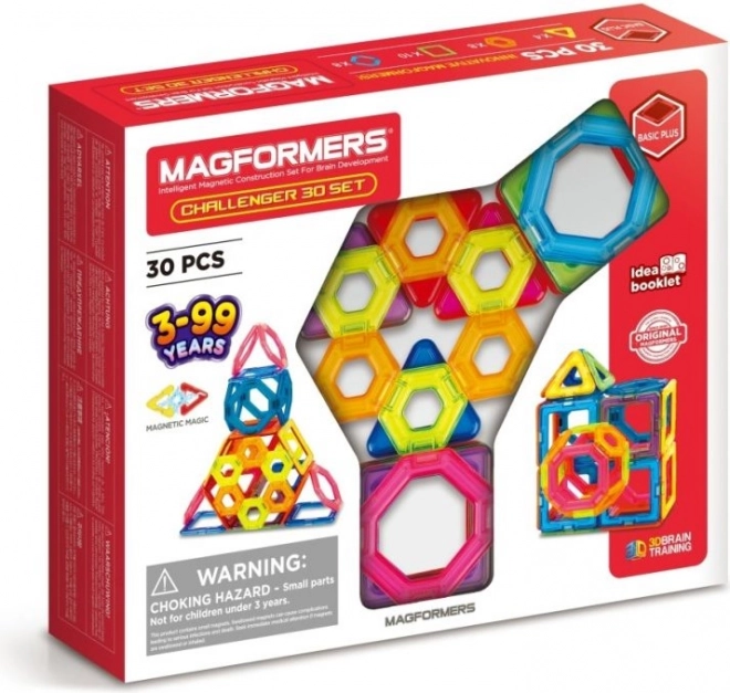 Cubes magnétiques Challenger 30 pièces